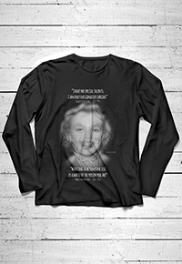 T-shirt Einstein/Monroe maat M